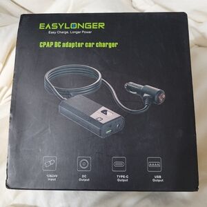 EASYLONGER CPAP DC Adapter Car Charger